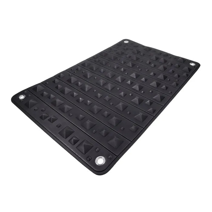 Edge Spiked Punishment Mat Black Sensory Play Mat For BDSM - BONDAGE - TOYS