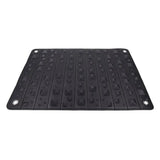 Edge Spiked Punishment Mat Black Sensory Play Mat For BDSM - BONDAGE - TOYS