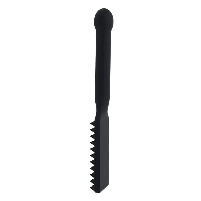 Edge Spiked Silicone Paddle With Insertable Handle - BONDAGE - TOYS