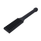 Edge Spiked Silicone Paddle With Insertable Handle - BONDAGE - TOYS