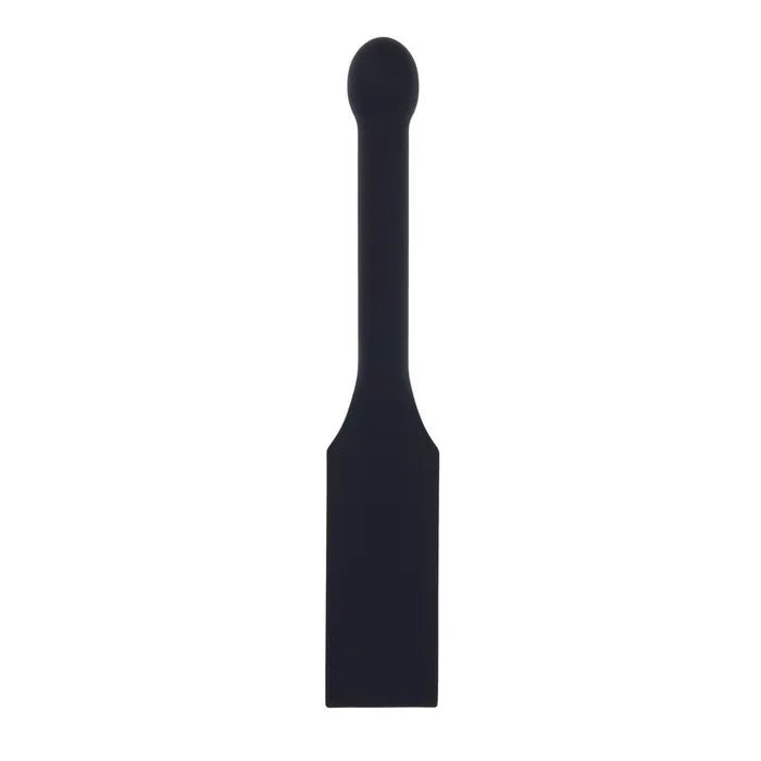 Edge Spiked Silicone Paddle With Insertable Handle - BONDAGE - TOYS