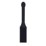 Edge Spiked Silicone Paddle With Insertable Handle - BONDAGE - TOYS