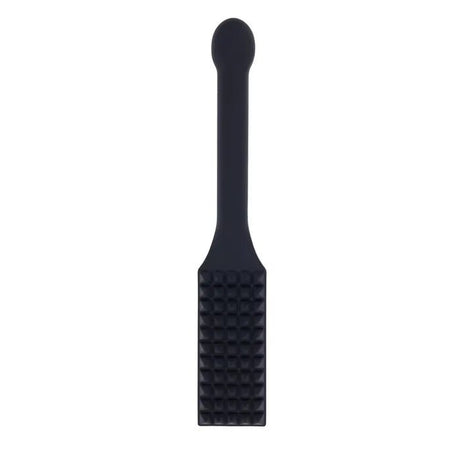 Edge Spiked Silicone Paddle With Insertable Handle - BONDAGE - TOYS