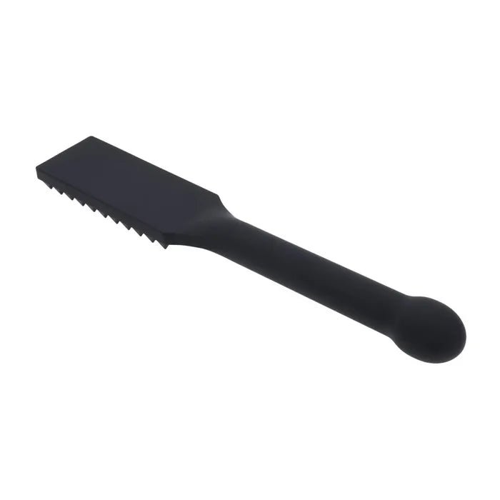 Edge Spiked Silicone Paddle With Insertable Handle - BONDAGE - TOYS