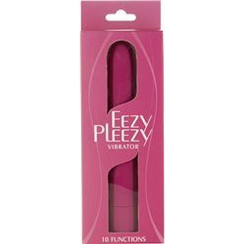 Eezy Pleezy 10 Speed 18cm Bullet Vibrator Pink - Adult Toys
