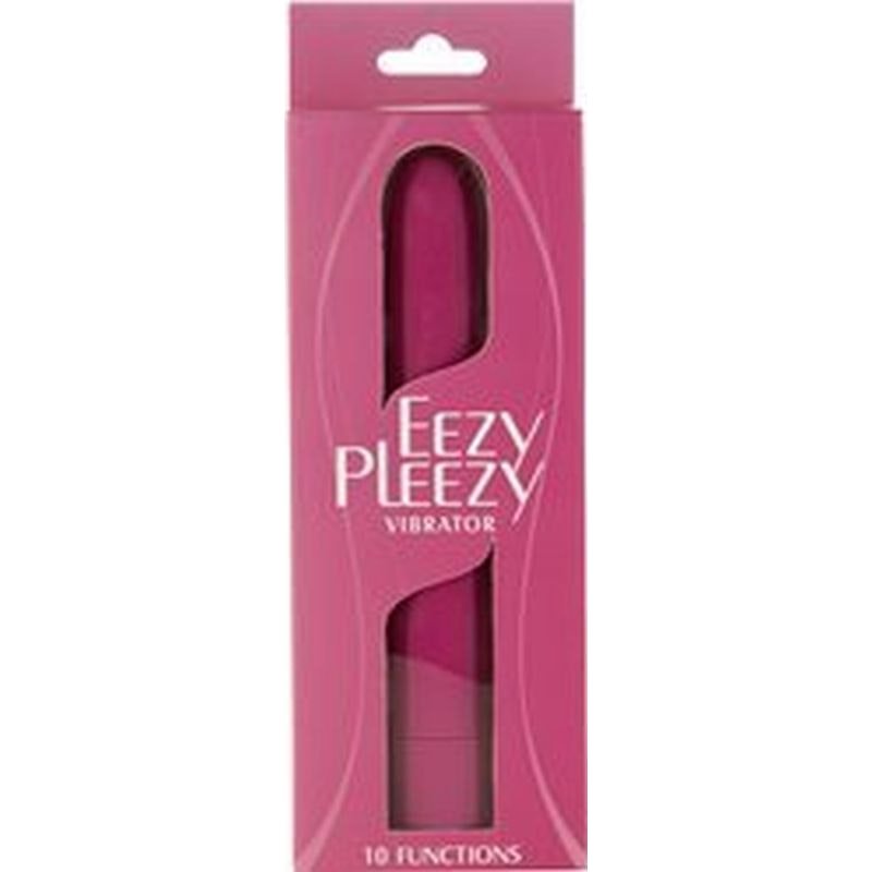 Eezy Pleezy 10 Speed 18cm Bullet Vibrator Pink - Adult Toys