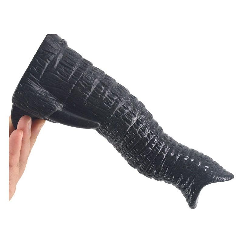 Elephant Dildo Black - Adult Toys
