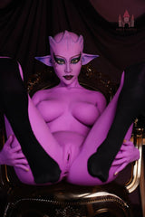 Elf Alien Sex Doll Anatasia 170cm Purple Skin Evo Skeleton - Sex Doll