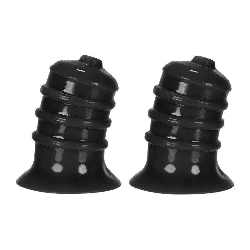 ELONG Wide Base Nipsucker Black - Adult Toys