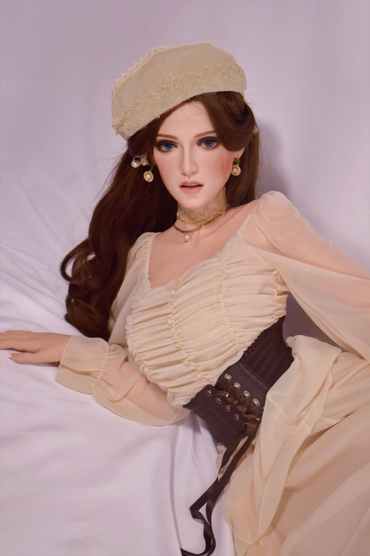 ElsaBabe 165cm (5ft5) Realistic Silicone Sex Doll Lena Davis - Sex Doll