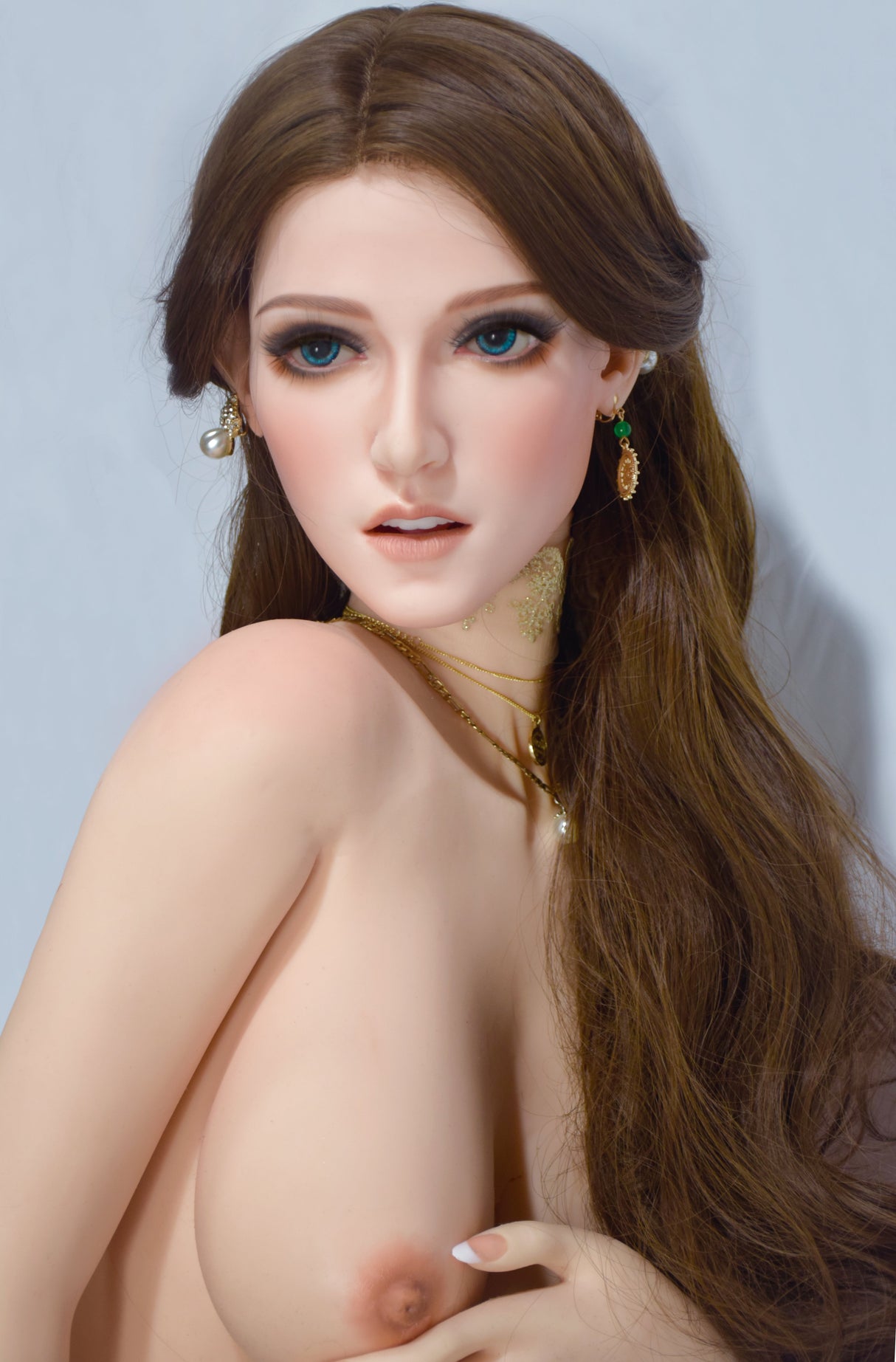 ElsaBabe 165cm (5ft5) Realistic Silicone Sex Doll Lena Davis - Sex Doll