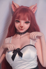 Elsababe Inujima Haruko: 150cm/4ft11 Anime Silicone Sex Doll - Sex Doll