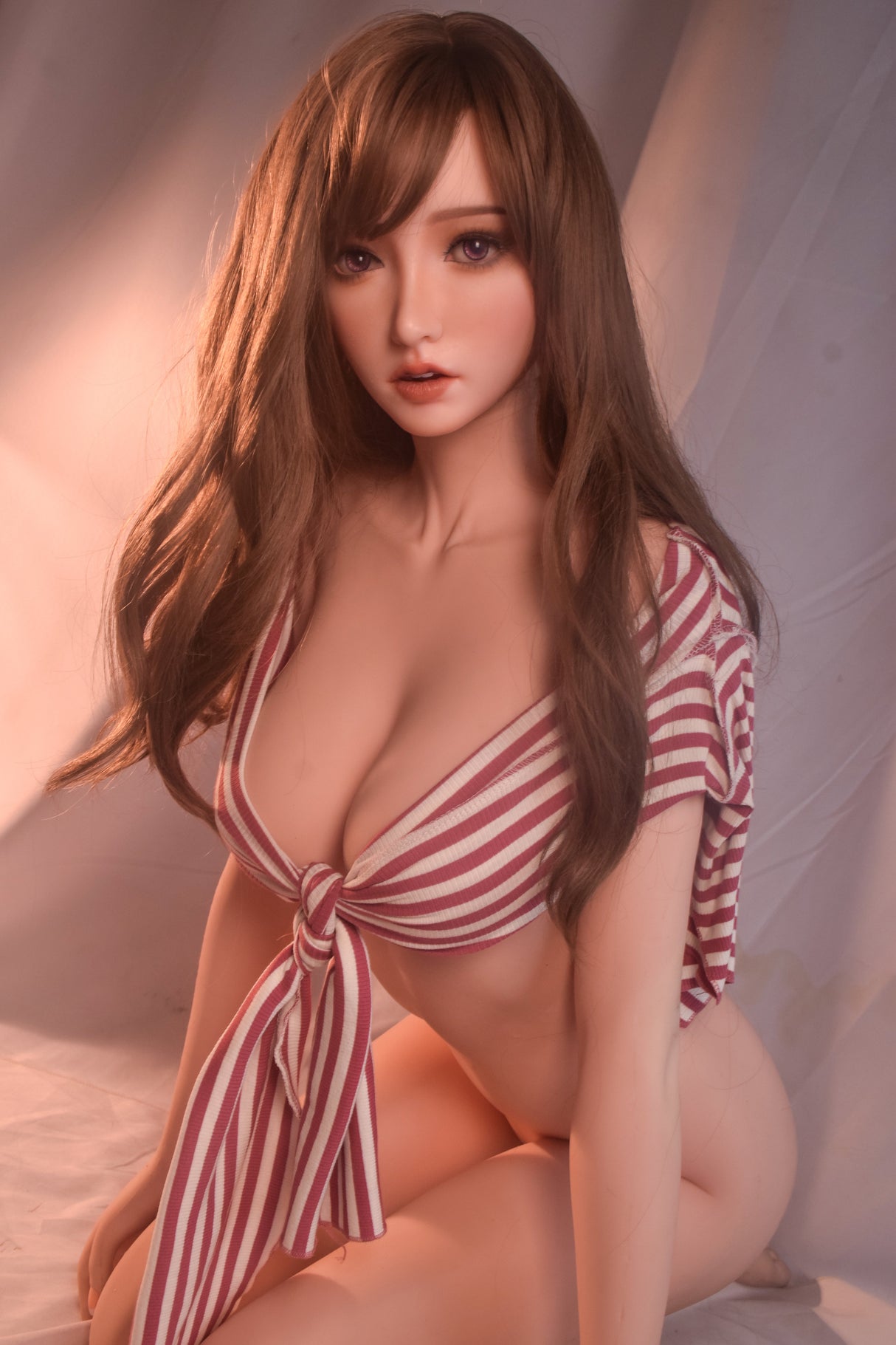 Elsababe Yoshikawa Yu: 165cm/5ft4 Anime Silicone Sex Doll - Sex Doll