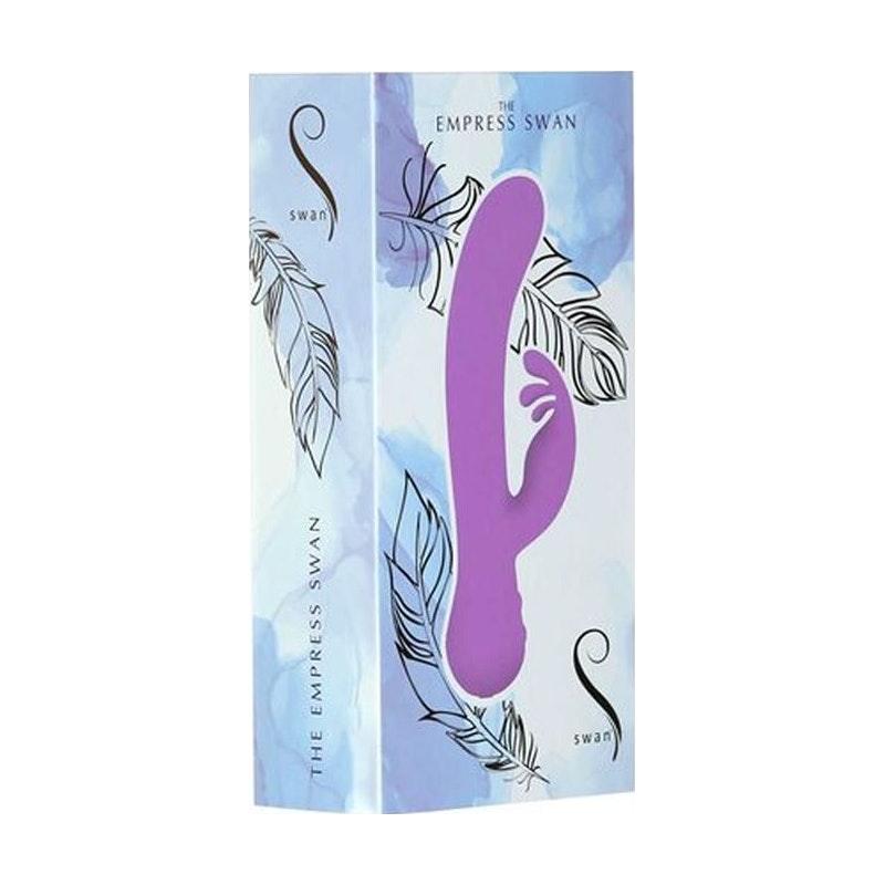 Empress Swan Rabbit Vibrator - Adult Toys