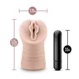 EnLust - Destini - Flesh Vibrating Vagina Stroker - MASTURBATORS