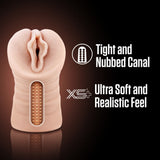 EnLust - Destini - Flesh Vibrating Vagina Stroker - MASTURBATORS