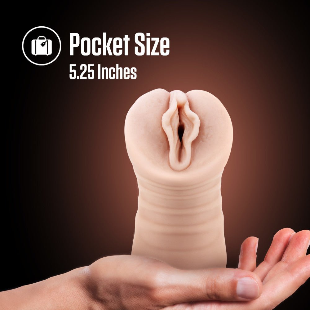 EnLust - Destini - Flesh Vibrating Vagina Stroker - MASTURBATORS