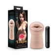 EnLust Nicole Vibrating Oral Stroker – Soft X5 Plus Male Masturbator - MASTURBATORS