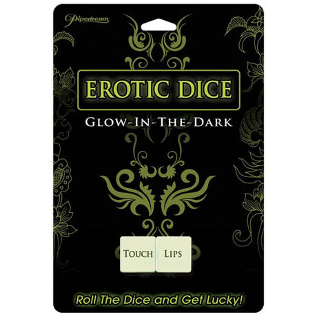 Erotic Dice - Glow in the Dark Couple's Dice Game - GAMES