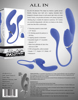 Evolved ALL IN - Rechargeable Triple Stimulating Vibrator - VIBRATORS