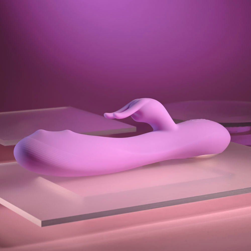 Evolved BEAD THE WAY - Pink Rechargeable Rabbit Vibrator - VIBRATORS