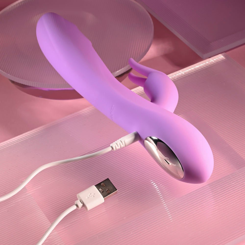 Evolved BEAD THE WAY - Pink Rechargeable Rabbit Vibrator - VIBRATORS