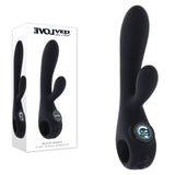 Evolved Black Magic Rabbit Vibrator With LED Screen - VIBRATORS