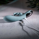 Evolved BOSS BUNNY - Baby Blue 20.1 cm Rabbit Vibrator - VIBRATORS