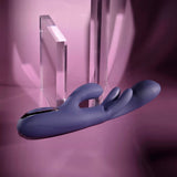 Evolved Bow Down Rechargeable Rabbit Vibrator - VIBRATORS