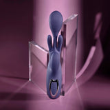 Evolved Bow Down Rechargeable Rabbit Vibrator - VIBRATORS