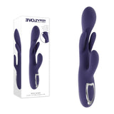 Evolved Bow Down Rechargeable Rabbit Vibrator - VIBRATORS