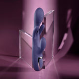 Evolved Bow Down Rechargeable Rabbit Vibrator - VIBRATORS