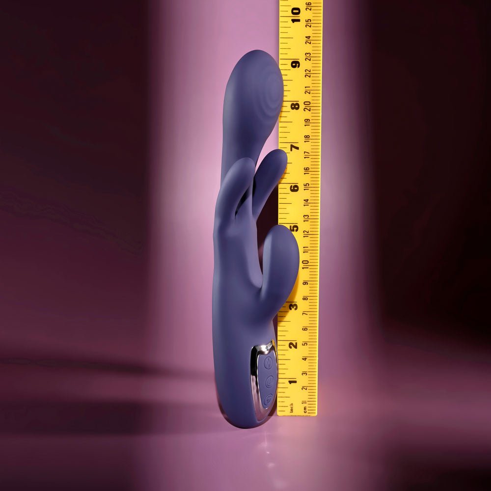 Evolved Bow Down Rechargeable Rabbit Vibrator - VIBRATORS