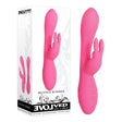 Evolved Bunny Kisses - Pink 20 cm USB Rechargeable Rabbit Vibrator - VIBRATORS - RABBIT