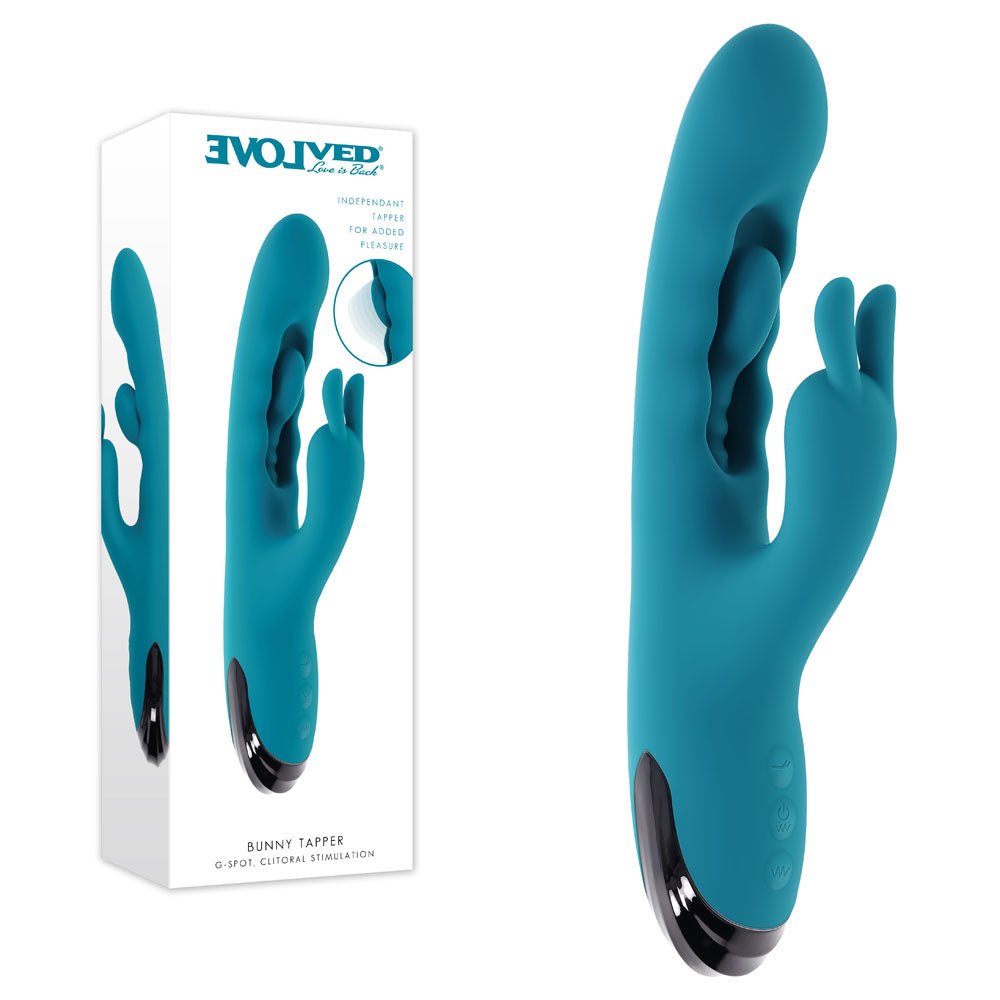 Evolved Bunny Tapper Rabbit Vibrator Flicking Shaft - VIBRATORS