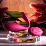 Evolved CHERRY POSE - Pink Flexible & Posable Vibrator with Remote - VIBRATORS