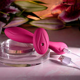 Evolved CHERRY POSE - Pink Flexible & Posable Vibrator with Remote - VIBRATORS