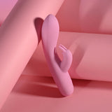 Evolved Cushy Bunny Pink 19.1 cm USB Rechargeable Rabbit Vibrator - VIBRATORS