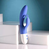 Evolved Funny Bunny Blue 20 Cm USB Rechargeable Rabbit Vibrator - VIBRATORS