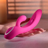 Evolved G Tapper Pink Rechargeable Rabbit Vibrator - VIBRATORS