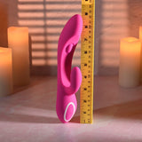 Evolved G Tapper Pink Rechargeable Rabbit Vibrator - VIBRATORS