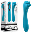 Evolved HEADS OR TAILS - Blue 19.3 cm USB Rechargeable Dual Ended Massager - VIBRATORS