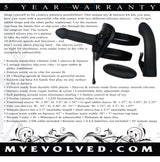 Evolved HEAVENLY HARNESS - Black Rechargeable Strap - On Kit - STRAP - ONS