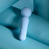 Evolved Iris Blue Rechargeable Massage Wand – Waterproof Silicone - VIBRATORS