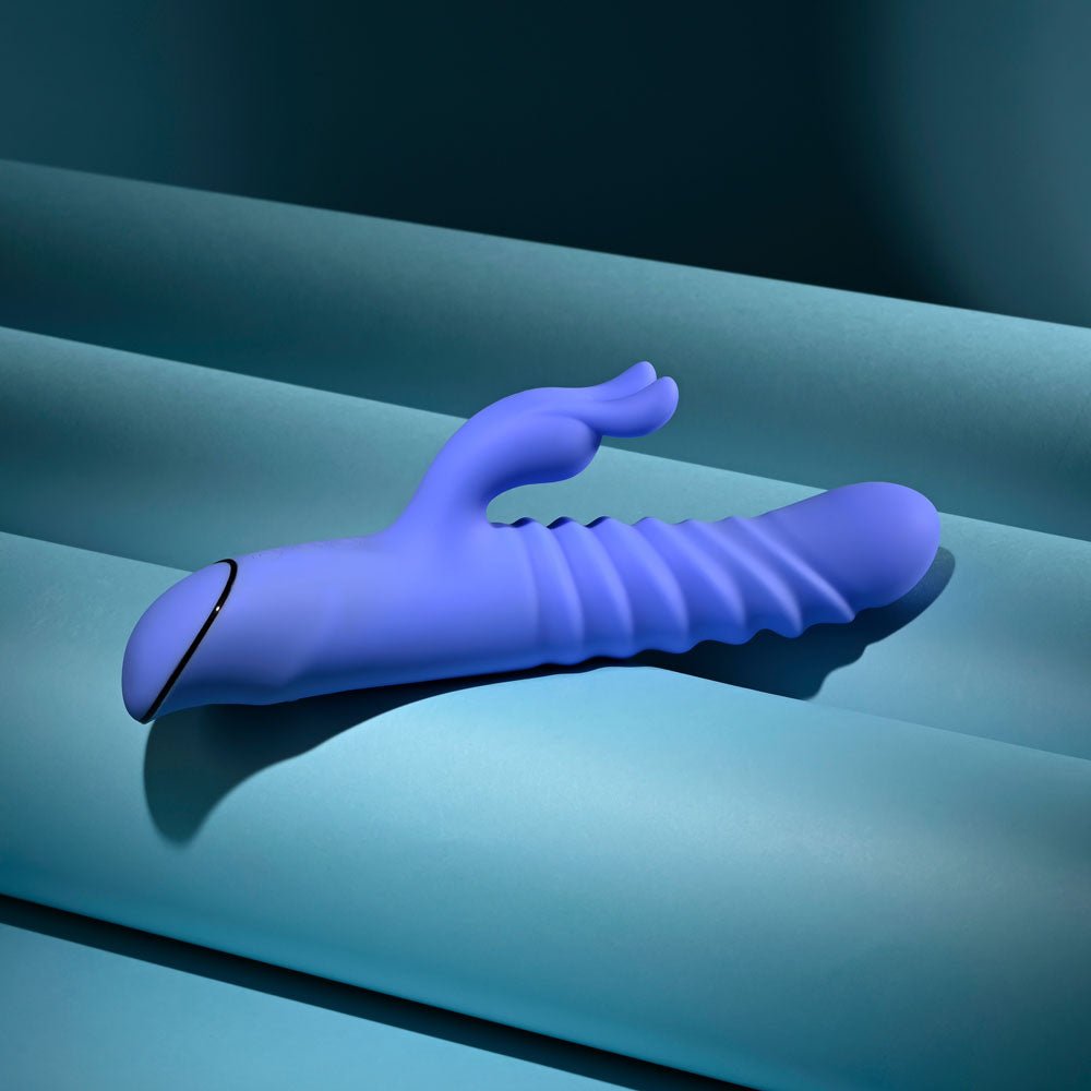 Evolved Knock Knock Rechargeable Rabbit Vibrator Flicking - VIBRATORS
