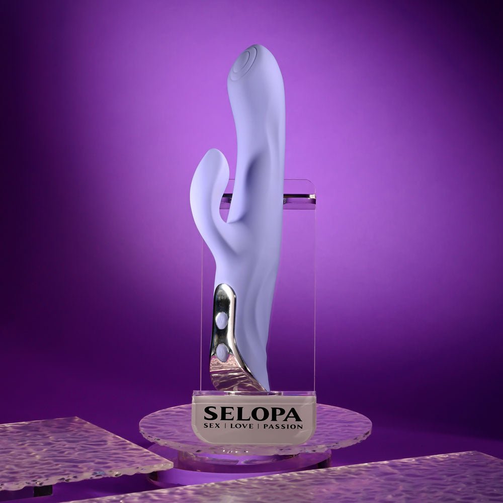 Evolved Lavender Love Rabbit Vibrator USB Rechargeable - VIBRATORS
