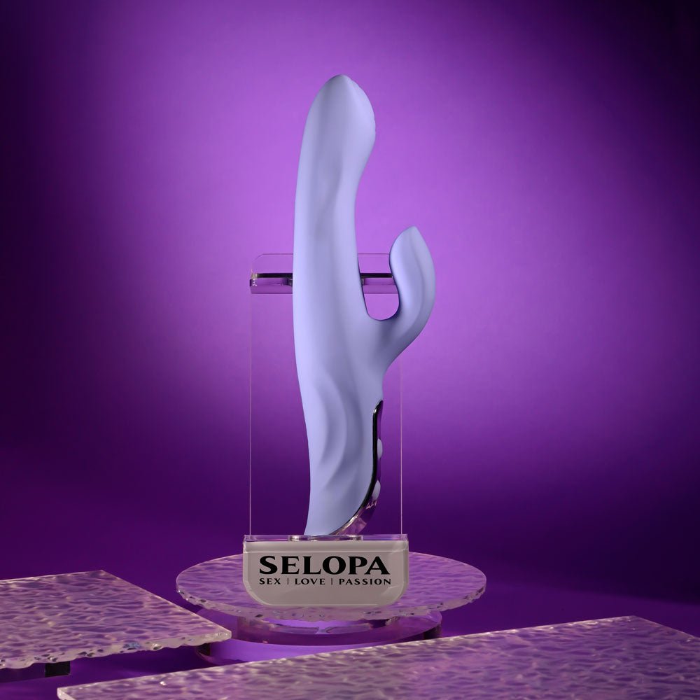 Evolved Lavender Love Rabbit Vibrator USB Rechargeable - VIBRATORS