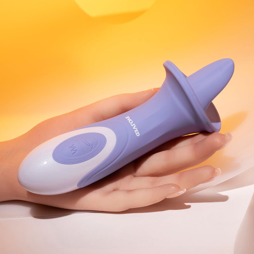 Evolved LIX & KISSES - USB Rechargeable Flicking Tongue Stimulator - STIMULATORS