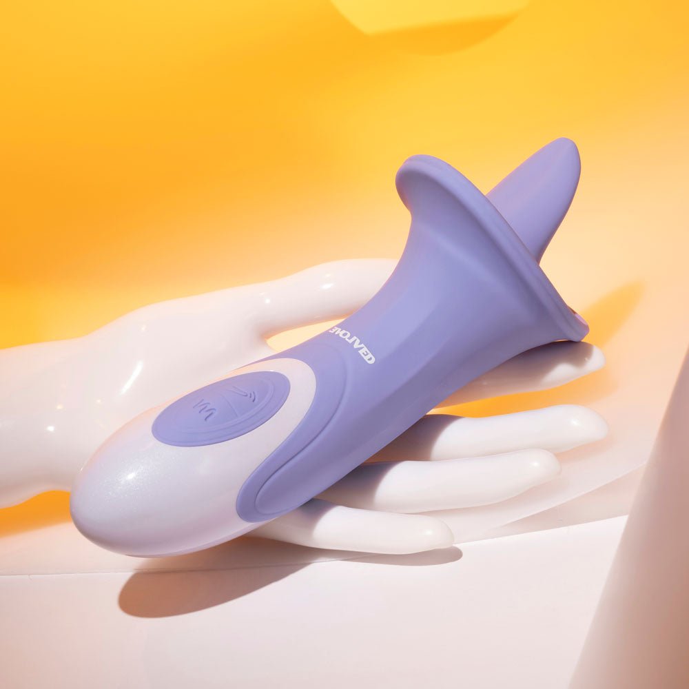 Evolved LIX & KISSES - USB Rechargeable Flicking Tongue Stimulator - STIMULATORS