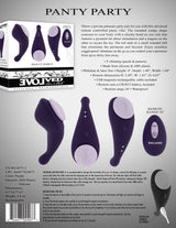 Evolved PANTY PARTY - Panty Vibrator with Remote Control - STIMULATORS